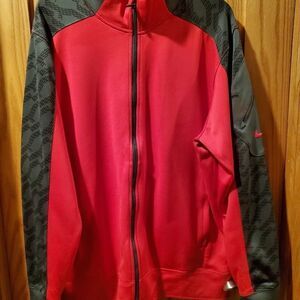 Nike Red DriFit Running Jacket